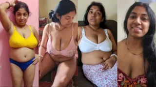 Bengali Chubby Milf with Boobs Show & Fucking in Doggy Full Video